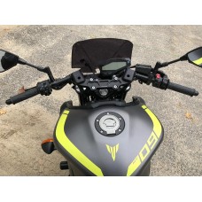 WOODCRAFT Yamaha FZ-09 (MT09) (2018+) / XSR900 (2022+) Clipon Riser Adapter Plate Kit W/ Bars WOODCRAFT Yamaha FZ-09 (MT09) (2018+) / XSR900 (2022+) Clipon Riser Adapter Plate Kit W/ Bars